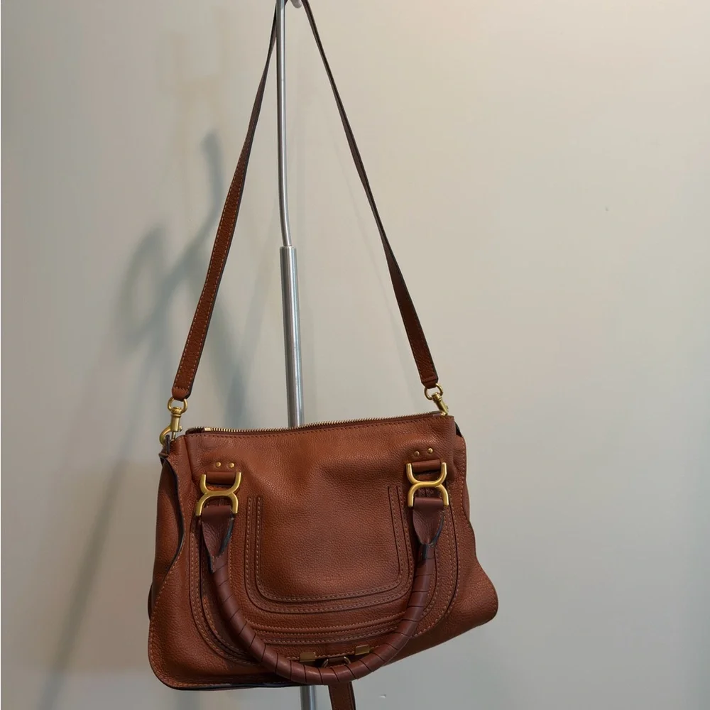 Chloé Marcie medium satchel bag - Picture 3 of 9